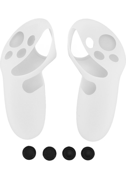 Meta Quest 3 Için Denetleyici Tutacakları Kılıfı Joystick Kılıfı ile Silikon Vr Denetleyici Tutacakları Koruyucu Kılıfı Quest 3 Vr Aksesuarları (Yurt Dışından)