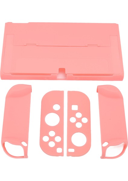 Koruyucu Kılıf Switch Color Shell Tam Koruma Ergonomik El Tutma Oyun Konsolu Muhafaza Kapağı Koyu Pembe (Yurt Dışından) fiyatları