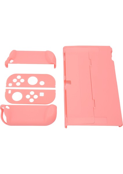 Koruyucu Kılıf Switch Color Shell Tam Koruma Ergonomik El Tutma Oyun Konsolu Muhafaza Kapağı Koyu Pembe (Yurt Dışından) fırsatları