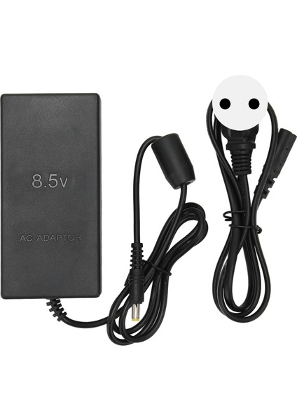 Ps2 Için Güç Kaynağı Yedek Tak ve Çalıştır Ac Adaptör Şarj Kablosu Ps2 Slim 70000 9000 Konsol 100‑240V Ab Fişi (Yurt Dışından)