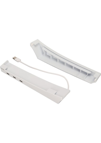 Oyun Konsolu Yatay Standı 4 USB Bağlantı Noktası Minimalist Tasarım Taban Tutucu Standı Ps5 Dijital Disk Sürümü Için (Yurt Dışından)