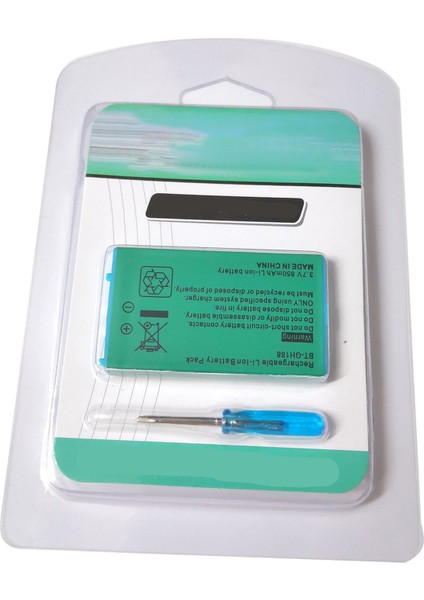 Gba Pil Paketi Değişimi Için 850MAH Lityum Iyon Pil Tornavida ile Gba Sp Oyun Konsolları Için 3.7V (Yurt Dışından)
