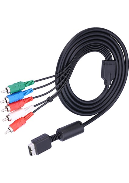 Sony Playstation Ps2 Ps3 Için Av Çoklu Çıkışlı Komponent Video/ses Kablosu (Yurt Dışından)