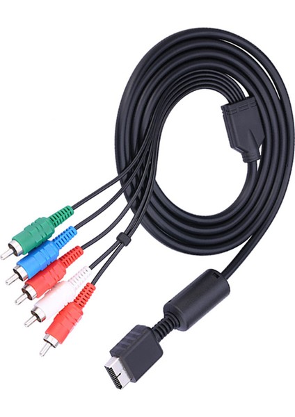 Sony Playstation Ps2 Ps3 Için Av Çoklu Çıkışlı Komponent Video/ses Kablosu (Yurt Dışından)