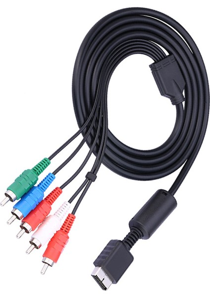 Sony Playstation Ps2 Ps3 Için Av Çoklu Çıkışlı Komponent Video/ses Kablosu (Yurt Dışından)