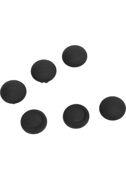 Edge Controller Yüksek Performanslı 6'sı 1 Arada Thumb Stick Tutacakları Aksesuarları Siyah Için Thumbstick Kapakları Yedek Takımı (Yurt Dışından)