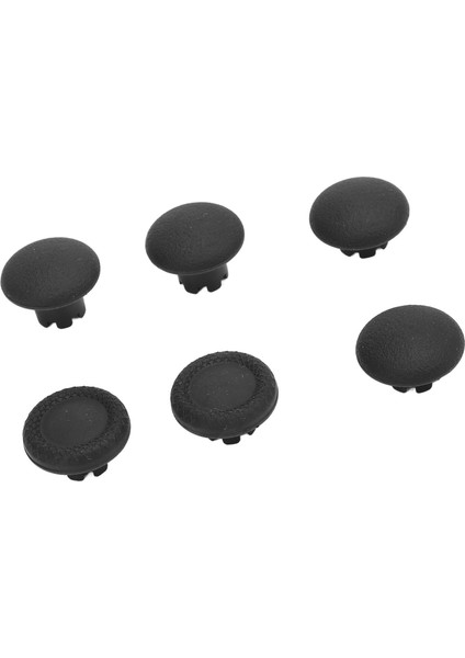 Edge Controller Yüksek Performanslı 6'sı 1 Arada Thumb Stick Tutacakları Aksesuarları Siyah Için Thumbstick Kapakları Yedek Takımı (Yurt Dışından)