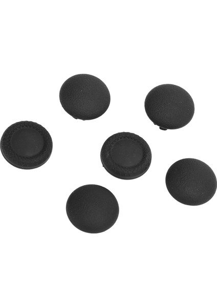 Edge Controller Yüksek Performanslı 6'sı 1 Arada Thumb Stick Tutacakları Aksesuarları Siyah Için Thumbstick Kapakları Yedek Takımı (Yurt Dışından)