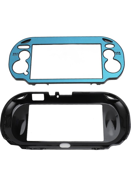 Ps Vita 1000 Için Sert Kılıf Kapağı Mükemmel Uyum Yedek Alüminyum Alaşımlı Koruyucu Kılıf Psv 1000 Oyun Konsolu Için Sert Açık Mavi (Yurt Dışından)