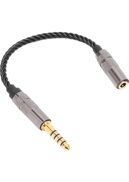 Kulaklık Adaptör Kablosu Altın Kaplama 4.4mm Dengeli Erkek - 3.5mm Stereo Dişi Adaptör Kablosu (Yurt Dışından)