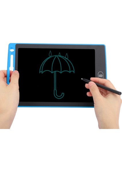 8.5in LCD Yazı Tahtası Çocuklar Akıllı Grafiti Çizim Tahtası Monokrom El Yazısı (Mavi Fon) (Yurt Dışından) fırsatları