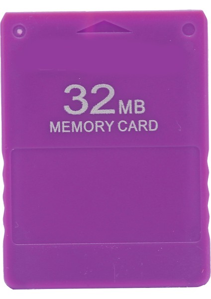 Hafıza Kartı 32MB Yüksek Hızlı Verimli Taşınabilir Oyun Hafıza Kartı Playstation 2 Için Mor (Yurt Dışından)