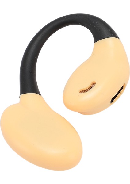Tek Bluetooth 5.3 Kulaklık Kablosuz Açık Kulak Kulaklık 16 Saat Çalma Süresi Bisiklet Koşu Yürüyüş Turuncu Spor Kulaklığı (Yurt Dışından)