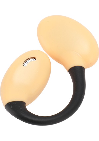Tek Bluetooth 5.3 Kulaklık Kablosuz Açık Kulak Kulaklık 16 Saat Çalma Süresi Bisiklet Koşu Yürüyüş Turuncu Spor Kulaklığı (Yurt Dışından)