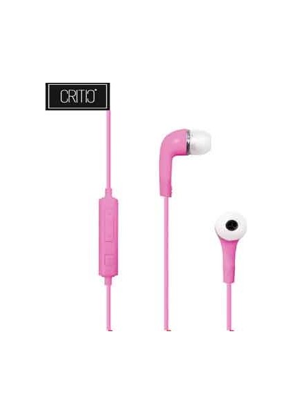 Critic J5 Kulakiçi Kulaklık Pembe