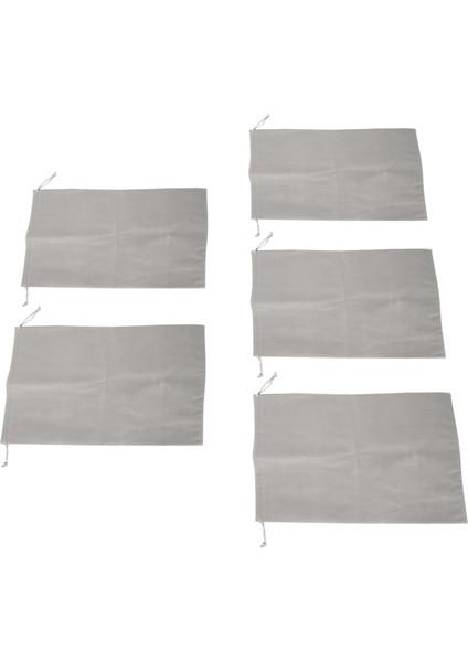 5 Adet Kulaklık Koruma Kılıfı Çantası Büyük Kapasiteli Bağcıklı Hafif Taşınabilir Kulaklık Saklama Çantası 30X40CM / 11.8X15.7IN (Yurt Dışından) fırsatları