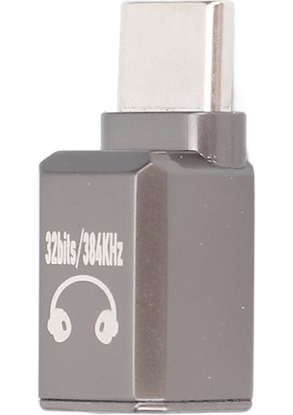 USB C - 3,5 mm Kulaklık Adaptörü 32 Bit 384KHZ Hifi Dac Type C - Kulaklık Ses Jakı Dongle 16 Pro 16 Plus Için Galaxy S24 Gümüş (Yurt Dışından)