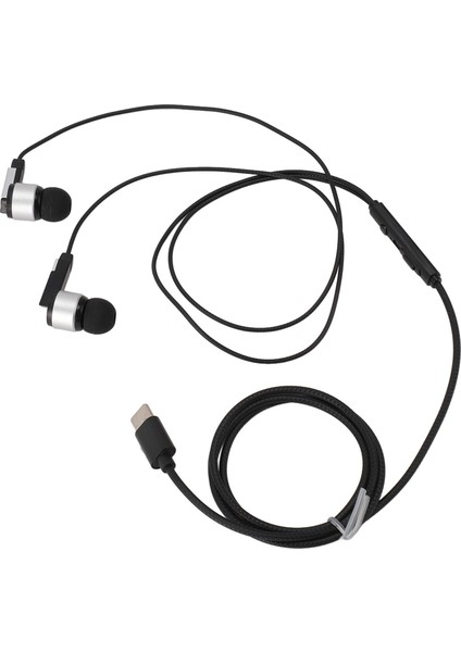 USB C Kulaklık Kulak Içi Kulaklıklar Hifi Stereo Bas Gürültü Önleyici USB Type C Kablolu Kulaklıklar Akıllı Telefon Tablet Dizüstü Bilgisayar Için Mikrofonlu (Yurt Dışından) fiyatları