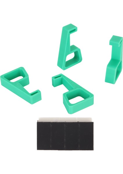 Oyun Konsolu Soğutma Ayakları Kayma Direnci Sabit Oyun Konsolu Destek Ayakları Ps4 Konsol Aksesuarları Yeşil Için Stand (Yurt Dışından)