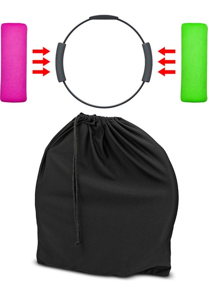Oyun Makinesi Aksesuarı Sap Bezi Kapağı Bacak Kemeri Saklama Çantası Switch Fitness Ring Için (Yurt Dışından) fırsatları
