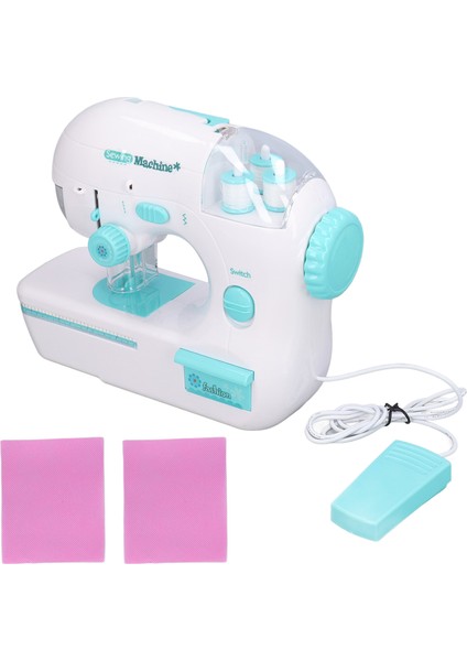 Elektrikli Dikiş Makinesi Oyuncağı Yaratıcılığı Artırır El Becerisi Kompakt Yapı Dikiş Makinesi Oyuncağı 3 Yaş Üstü Çocuklar Için (Yurt Dışından) modelleri