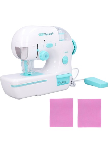 Elektrikli Dikiş Makinesi Oyuncağı Yaratıcılığı Artırır El Becerisi Kompakt Yapı Dikiş Makinesi Oyuncağı 3 Yaş Üstü Çocuklar Için (Yurt Dışından) fırsatları