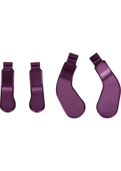 Xbox One Elite Controller Series 2 Model 1797PURPLE Için 4 Adet Denetleyici Kürekleri Paslanmaz Çelik Yedek Denetleyici Parçaları (Yurt Dışından)