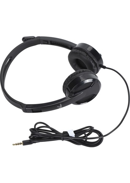 Kablolu Kulaklık 3.5mm Fiş Çok Yönlü Kablolu Kulaklık Ofis Telekonferansı Için Döndürülebilir Mikrofonlu (Yurt Dışından) modelleri