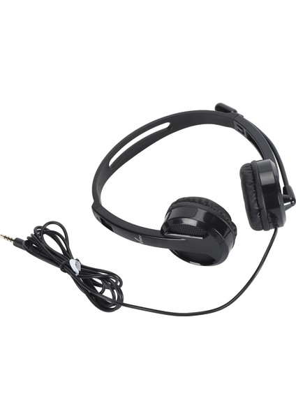 Kablolu Kulaklık 3.5mm Fiş Çok Yönlü Kablolu Kulaklık Ofis Telekonferansı Için Döndürülebilir Mikrofonlu (Yurt Dışından) fırsatları