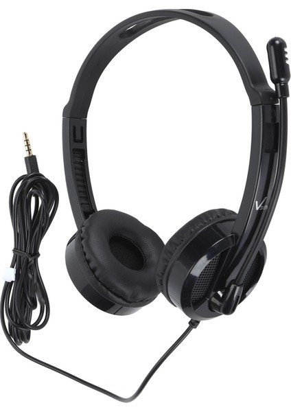 Kablolu Kulaklık 3.5mm Fiş Çok Yönlü Kablolu Kulaklık Ofis Telekonferansı Için Döndürülebilir Mikrofonlu (Yurt Dışından) indirimleri