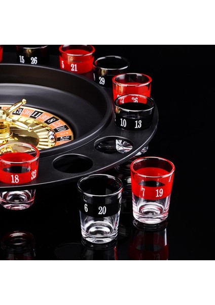 Parti Içki Seti Yetişkin Rusya Içki Pikap Shot Bardağı Rulet Seti 16 Shot Bardağı ile Içki Oyunu (Yurt Dışından) indirimleri