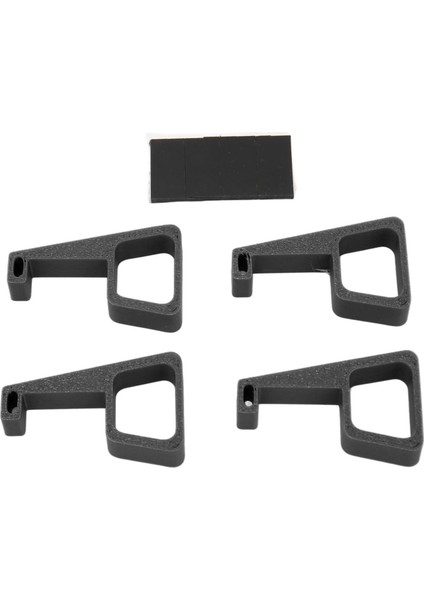 Ps4 Slim Yükseltme Braketi Isı Dağıtma Oyun Konsolu Yatay Yükseltme Tutucu Ps4 Slim Aksesuarları Siyah Için 4 Adet (Yurt Dışından)