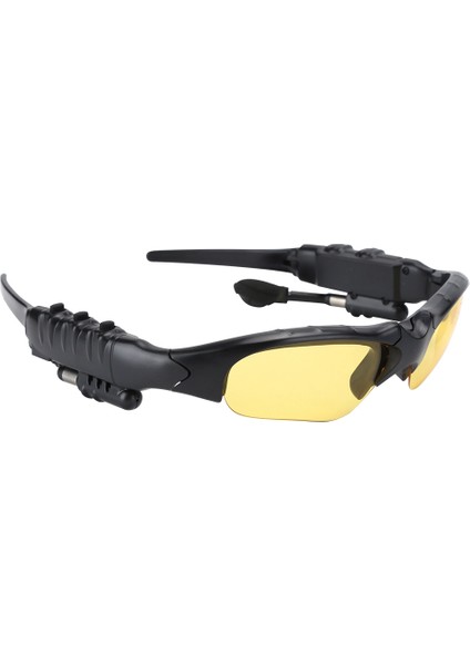 Bluetooth 5.0 Güneş Gözlüğü Güneş Enerjili Kablosuz Gözlük Kulaklık Kulaklık Seti Stereo Kulaklıksarı (Yurt Dışından) fırsatları