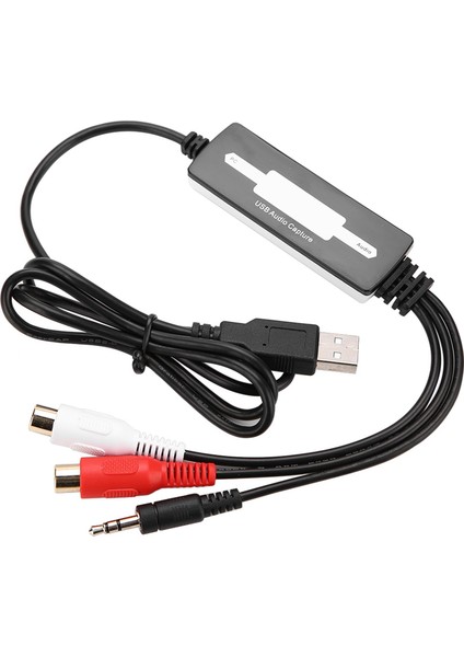 USB Ses Yakalama Kaydedici Kartı Pikap Kasetlerini Mp3/wav'a Dönüştürür (Yurt Dışından) fırsatları