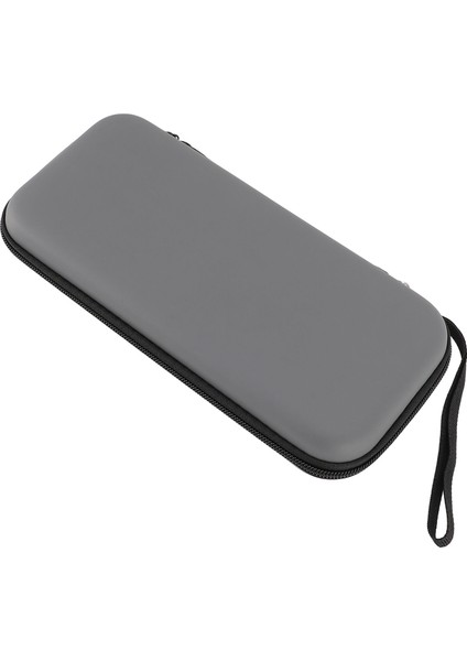 Taşınabilir Sert Oyun Çantası Büyük Kapasiteli Depolama Oyun Konsolu Koruyucu Taşıma Çantası Kılıfı Oyun Kartı Yuvası ve Bilek Kayışı ile Gri (Yurt Dışından)