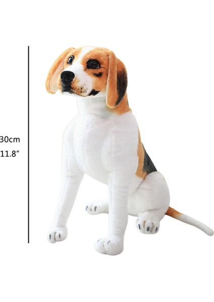 Sevimli Oturan Köpek Peluş Yumuşak Doldurulmuş Hayvan Tüylü Oyuncak Çocuklar Eşlik Eden Oyuncak Atma Yastığı Kanepe Kanepe Yatak Odası Dekoru Için Dekoratif Yastık (Yurt Dışından) fiyatları