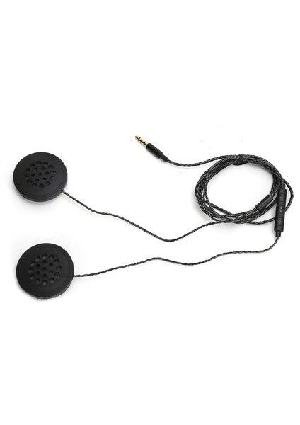 Motosiklet Kaskı Kulaklık Evrensel Açık Hava Eller Serbest 3.5mm Bisiklet Mp3 Müzik Kulaklığı (Yurt Dışından)