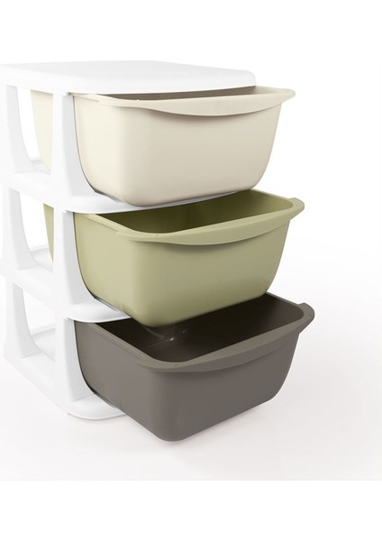 7130 3 Katlı 3 Çekmeceli Saklama Ünitesi - Oyuncak fiyatları