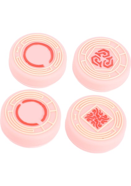 4 Adet Kontrolör Başparmak Kapağı Artırılmış Konfor Silikon Kaymaz Joystick Başparmak Kapağı Switch Pro Pembe (Yurt Dışından) fiyatları