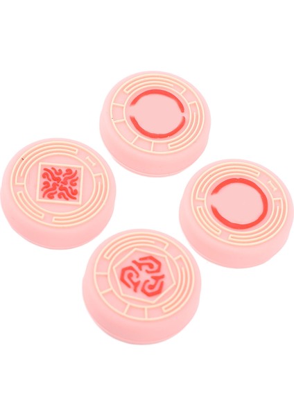 4 Adet Kontrolör Başparmak Kapağı Artırılmış Konfor Silikon Kaymaz Joystick Başparmak Kapağı Switch Pro Pembe (Yurt Dışından) indirimleri