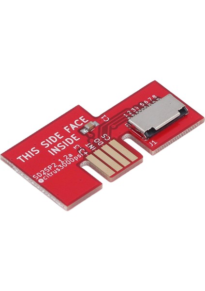 Rpi Picoboot Fpc Flex Şerit Kablo Için SD2SP2 Sdload Sdl Adaptörü Ngc DOL‑001 Oyun Konsolu Kırmızı (Yurt Dışından)