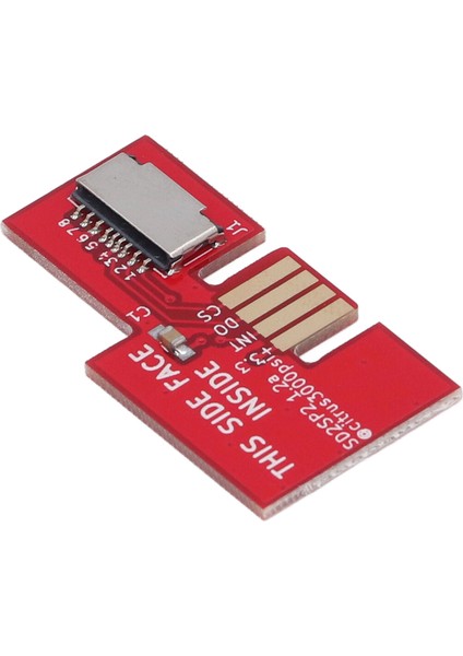Rpi Picoboot Fpc Flex Şerit Kablo Için SD2SP2 Sdload Sdl Adaptörü Ngc DOL‑001 Oyun Konsolu Kırmızı (Yurt Dışından)