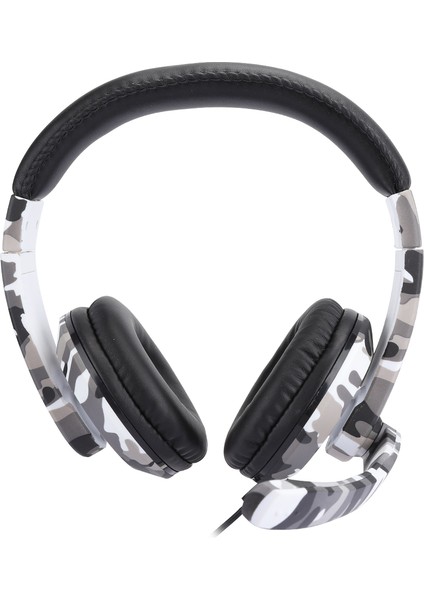 Baş Üstü Telefon Bilgisayar Oyun Kulaklığı Ps4 Beyaz Kamuflaj Için Kulaklık (Yurt Dışından) modelleri