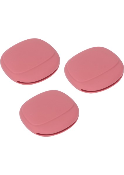 3 Adet Kulaklık Koruyucu Taşıma Çantası Taşınabilir Mini Silikon Saklama Kulaklık Kılıfı Ev Için Pembe (Yurt Dışından) fırsatları