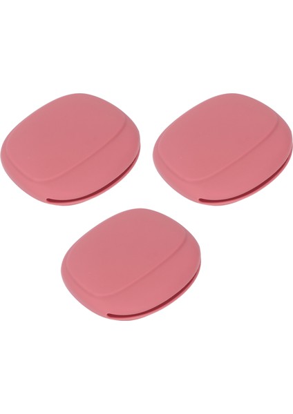 3 Adet Kulaklık Koruyucu Taşıma Çantası Taşınabilir Mini Silikon Saklama Kulaklık Kılıfı Ev Için Pembe (Yurt Dışından) indirimleri