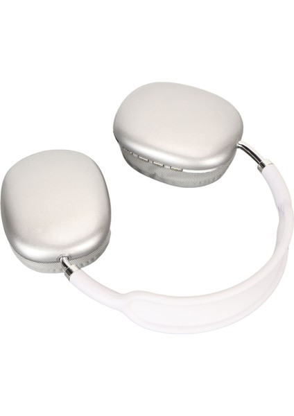 Bluetooth Kulaklık Hifi Derin Bas Dahili Mikrofon Desteği Hafıza Kartı Kablosuz Kulaklık Koşu Seyahat Beyaz (Yurt Dışından)