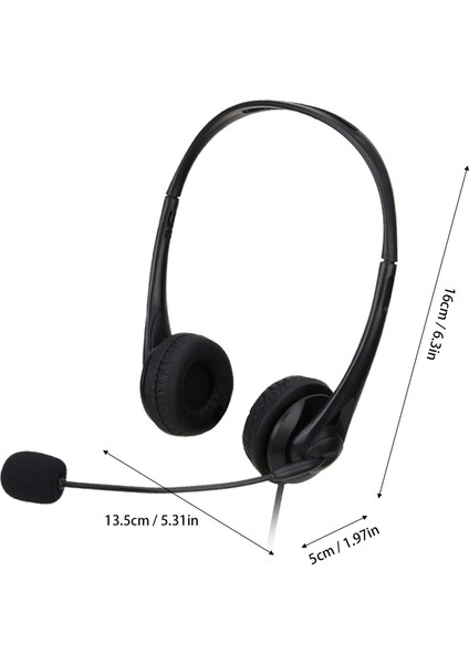 SY490MV Çağrı Merkezi Kablolu Kulaklık Kablolu Kontrol USB Portlu Mikrofonlu Telefon Operatörü Kulaklığı Bilgisayar Telefonları Masaüstü Kutuları Için Gürültü Önleyici (Yurt Dışından)