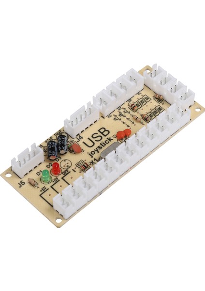 Raspberry Pi Ana Bilgisayar Oyun Makinesi Için Arcade Oyunu USB Kodlayıcı Düğme Kontrol Cihazı BLACKCY-822A (Yurt Dışından)