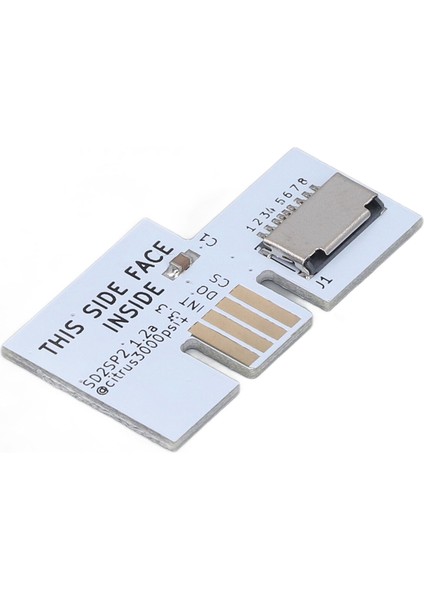 Rpi Picoboot Fpc Flex Şerit Kablo Için SD2SP2 Sdload Sdl Adaptörü Ngc DOL‑001 Oyun Konsolu Için Beyaz (Yurt Dışından)