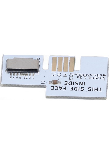 Rpi Picoboot Fpc Flex Şerit Kablo Için SD2SP2 Sdload Sdl Adaptörü Ngc DOL‑001 Oyun Konsolu Için Beyaz (Yurt Dışından)
